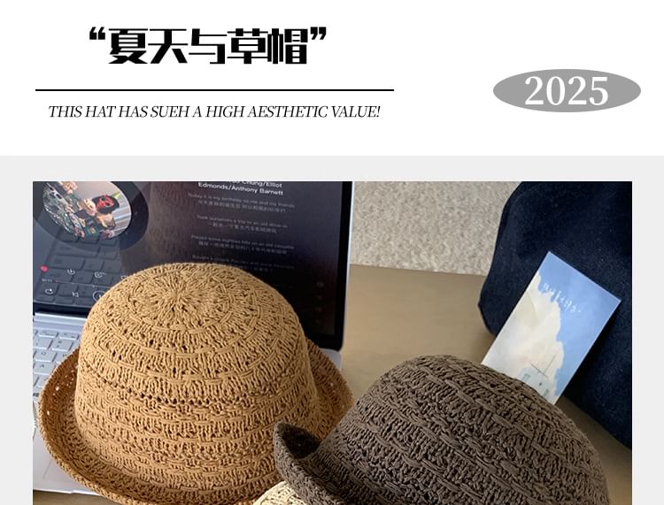 Straw Hat Bowler