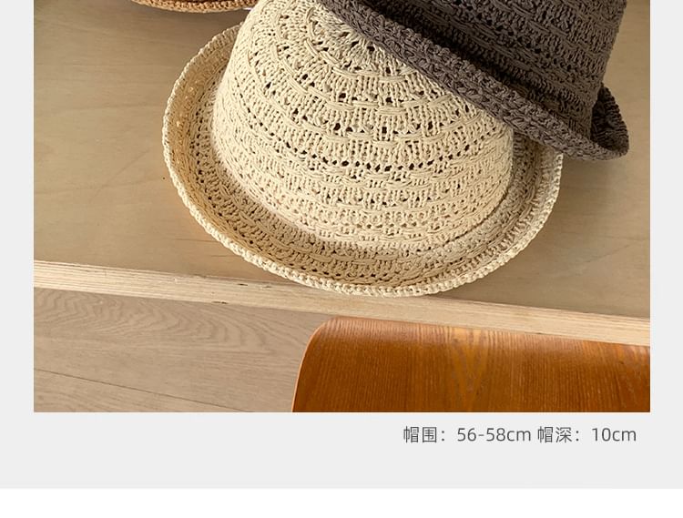 Straw Hat Bowler