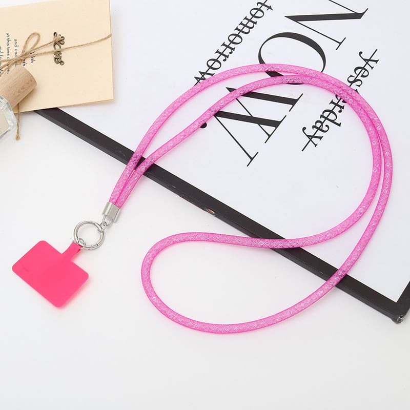 Lanyard Phone Glitter with Pad