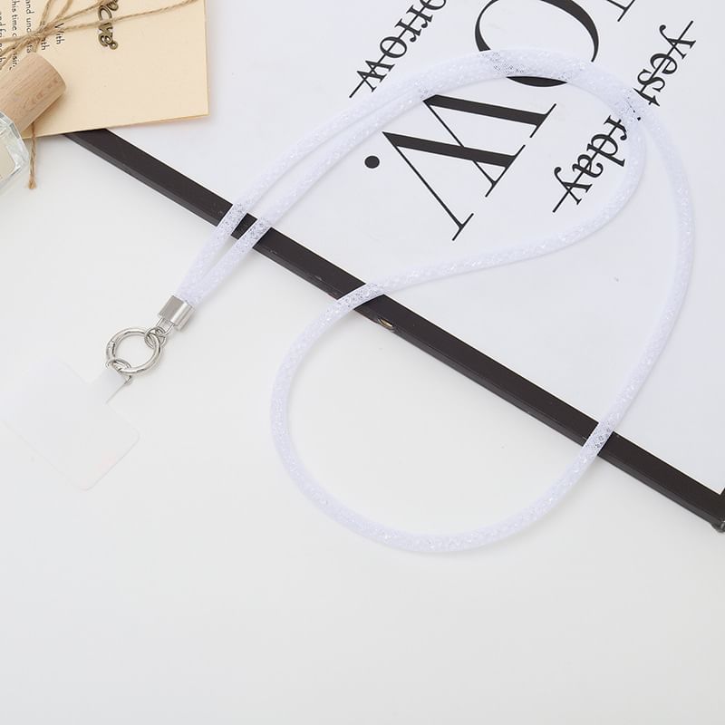 Lanyard Phone Glitter with Pad