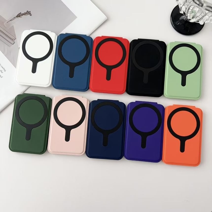 with Card Mirror Magnetic MagSafe) Portable Holder (Compatible