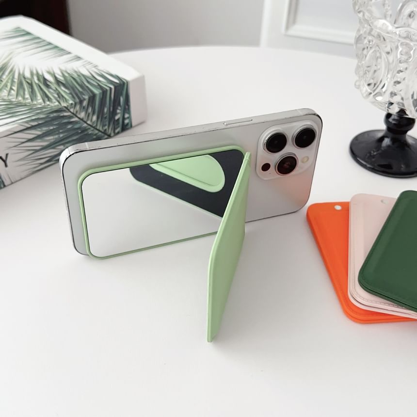 with Card Mirror Magnetic MagSafe) Portable Holder (Compatible