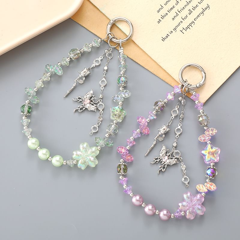 Strap Crystal Phone Designs) Star Butterfly Faux (Various