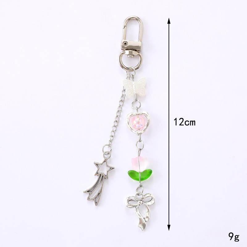 Star Shooting Phone Charm Tulip