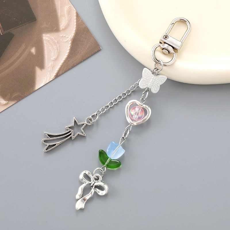 Star Shooting Phone Charm Tulip