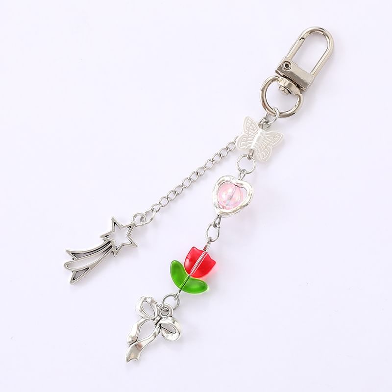 Star Shooting Phone Charm Tulip