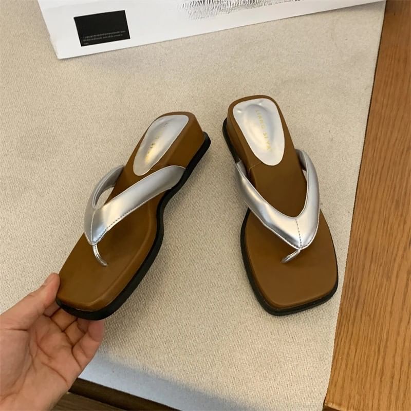 Heel Flip-Flops Wedge