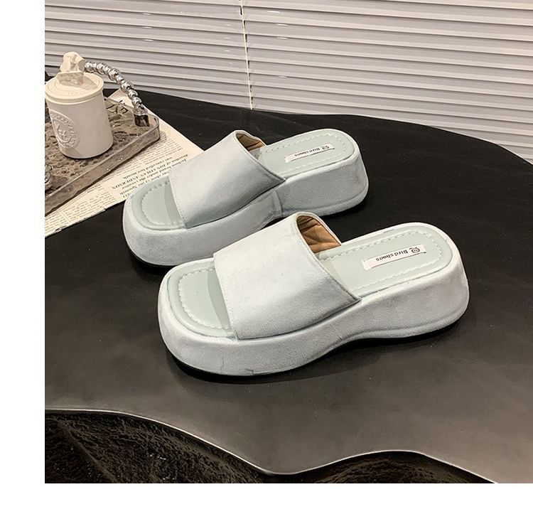 Platform Sandals Slide