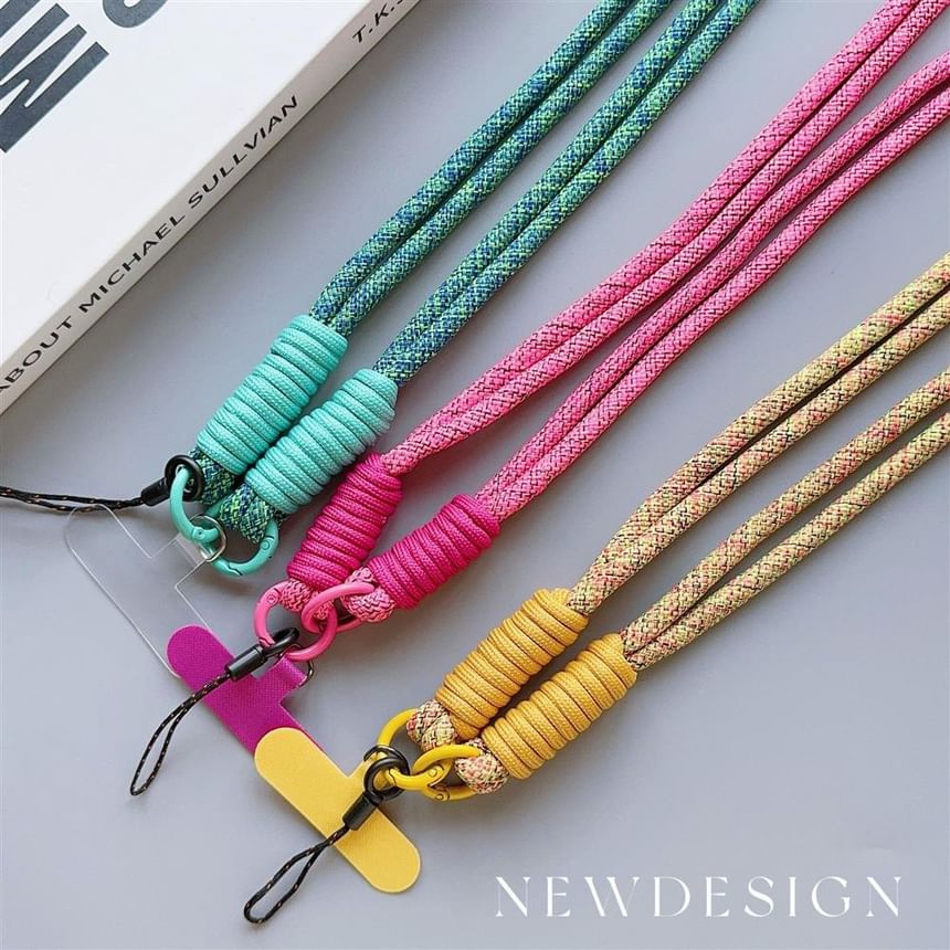 Pad Strap Plain Phone with Lanyard