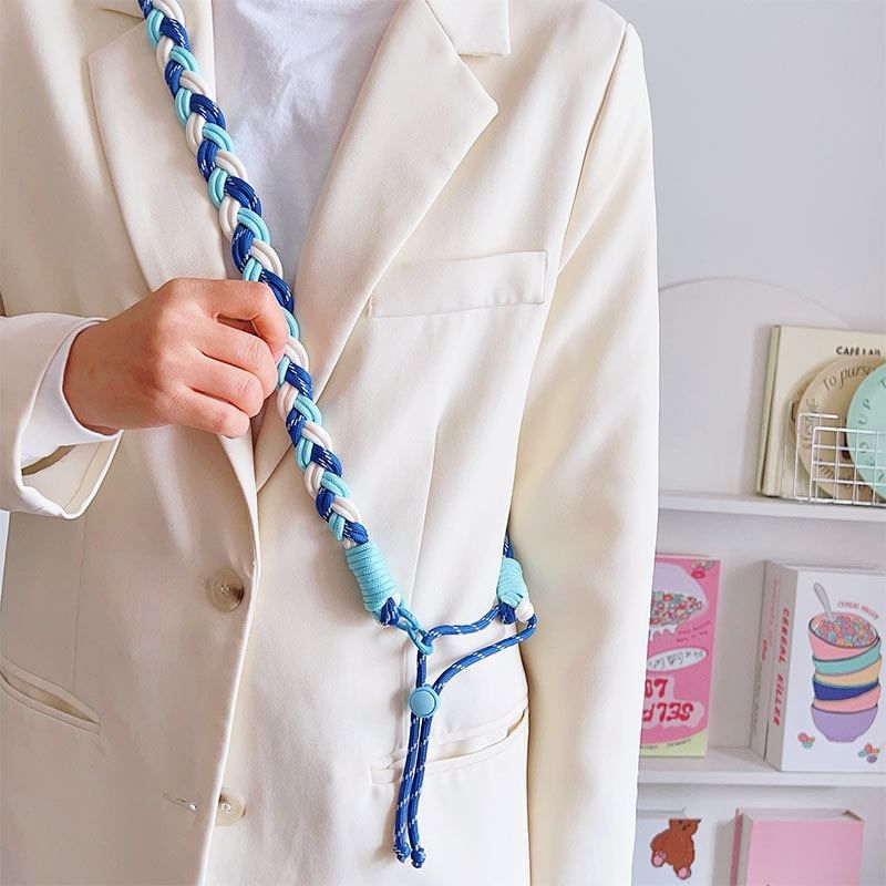 Phone Braided Lanyard Pad with