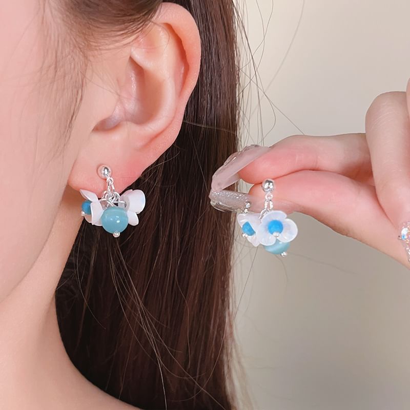 Earring Beaded / Drop Floral Necklace