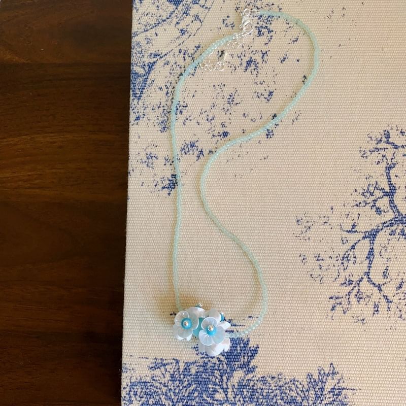 Earring Beaded / Drop Floral Necklace