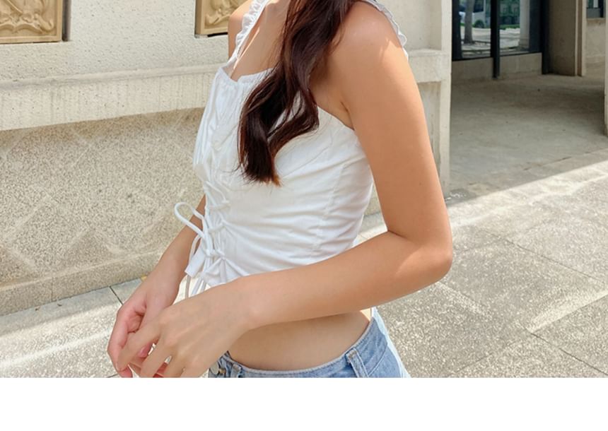 Straw Hat Bow Bucket