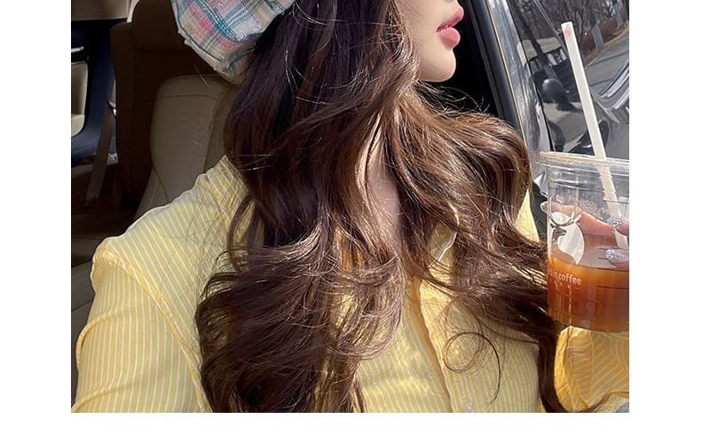 Plaid Newsboy Cap Star