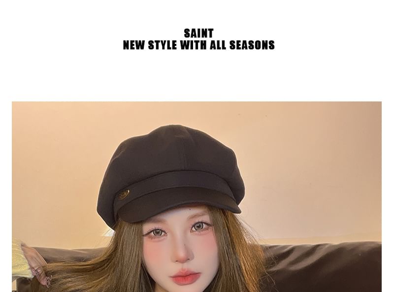 Newsboy Hat Plain