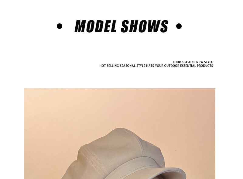 Newsboy Hat Plain