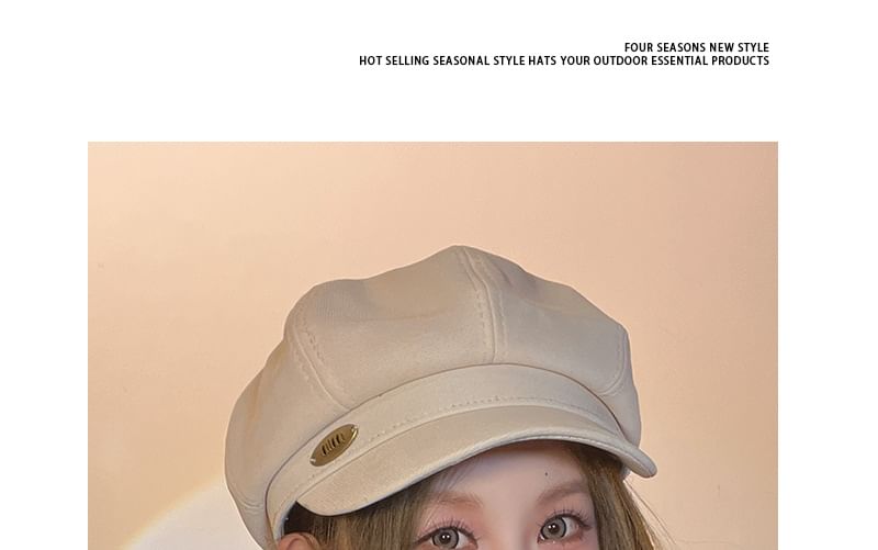 Newsboy Hat Plain
