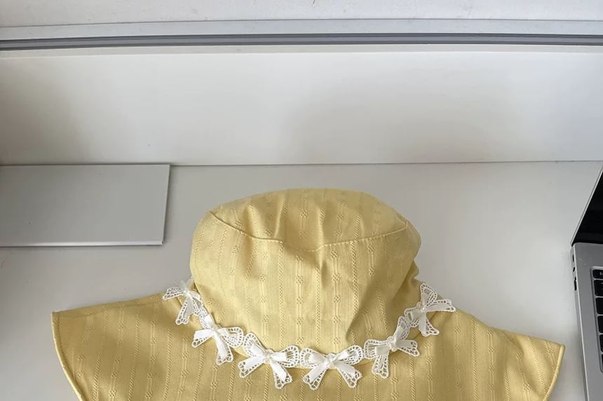 Applique Sun Bow Hat