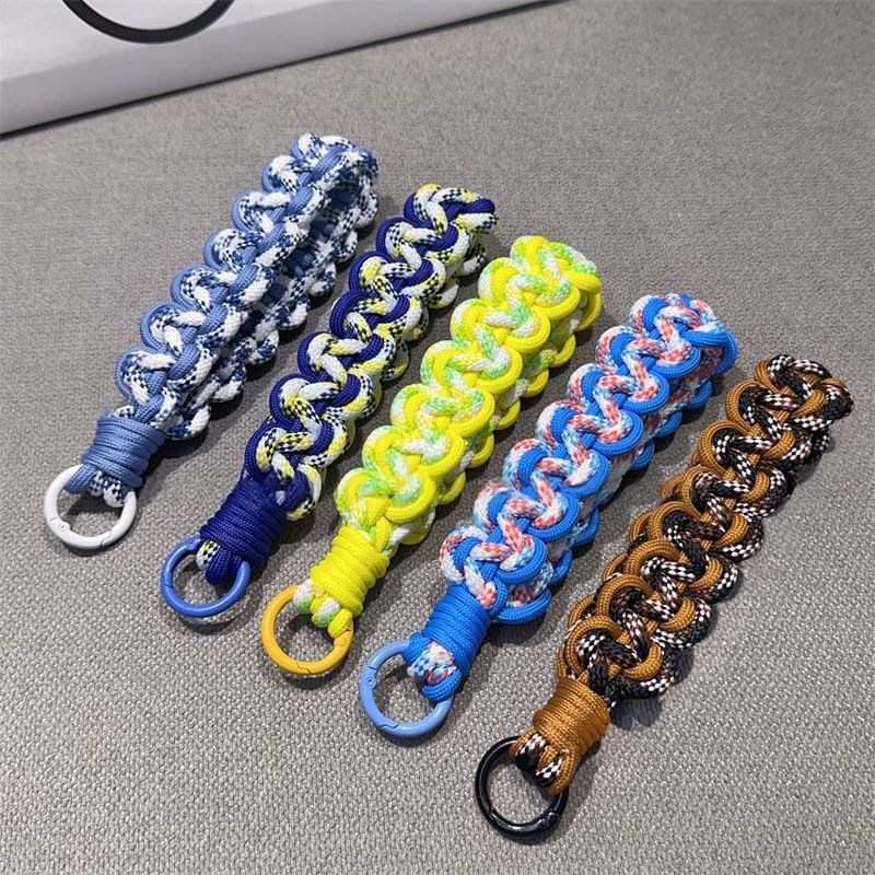 with Braided Strap Phone Lanyard Pad