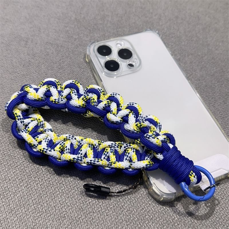 with Braided Strap Phone Lanyard Pad