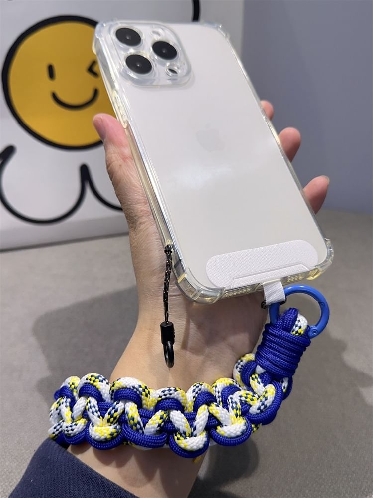 with Braided Strap Phone Lanyard Pad