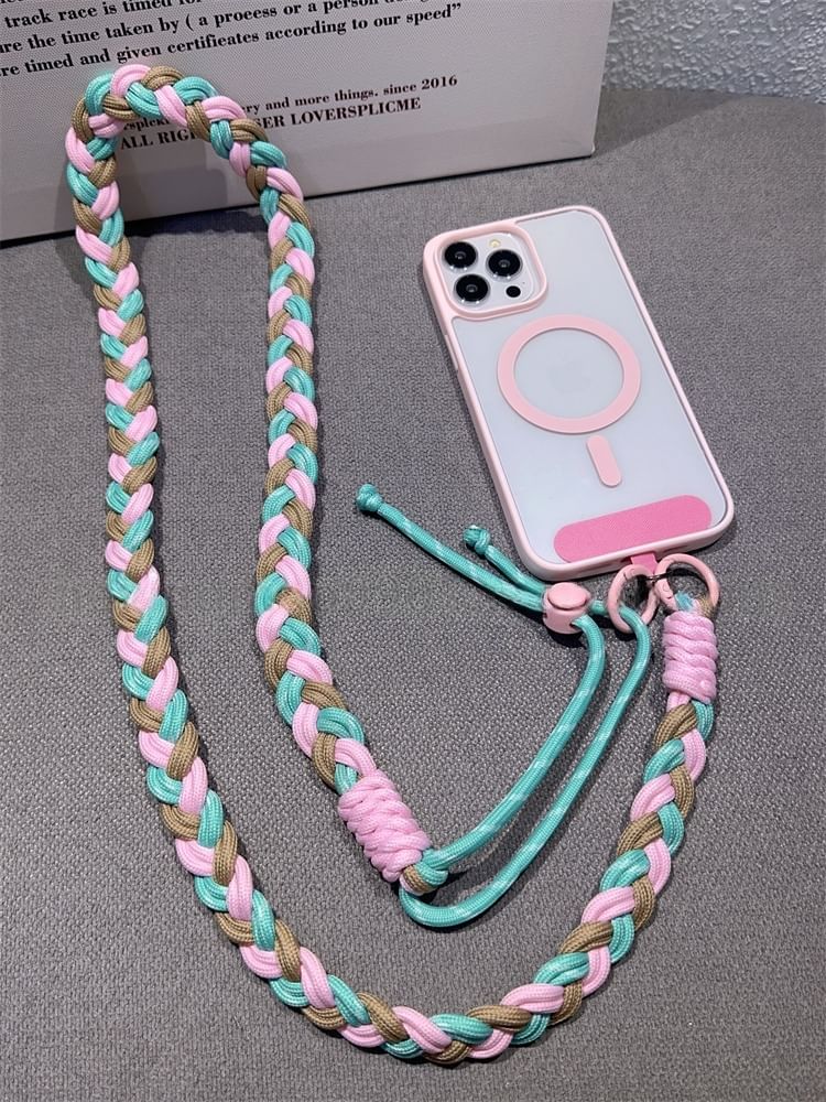 Phone Braided Lanyard Pad with