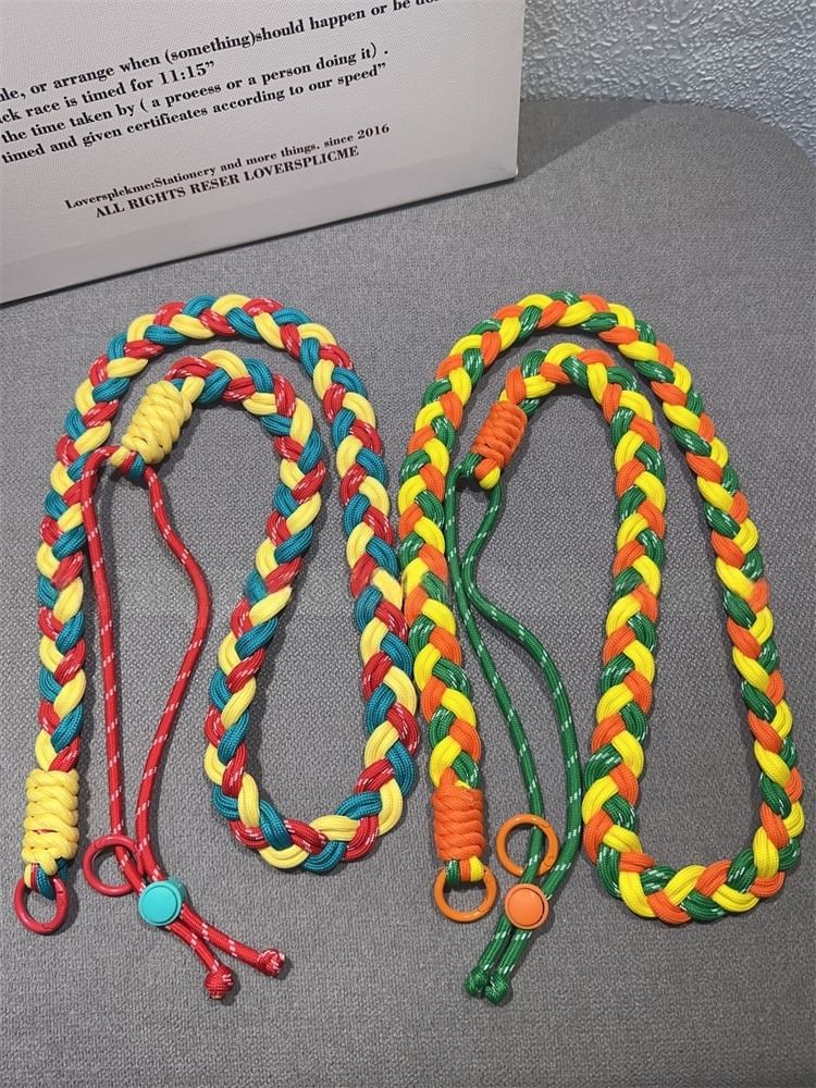 Phone Braided Lanyard Pad with