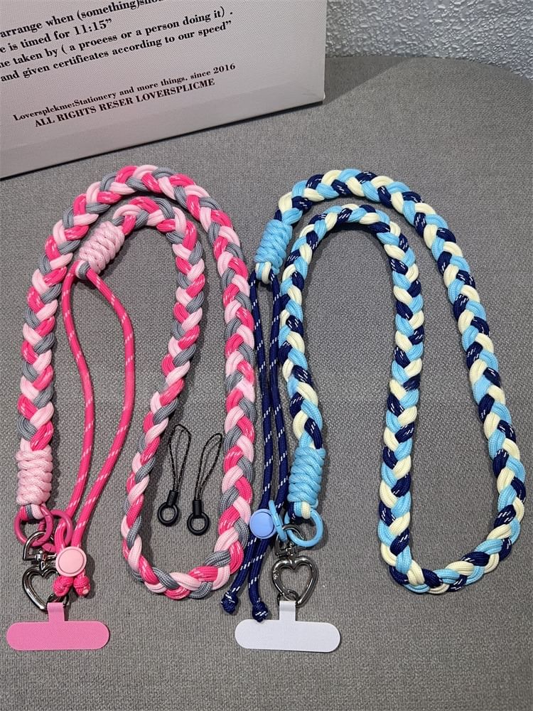 Phone Braided Lanyard Pad with