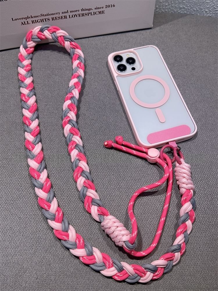 Phone Braided Lanyard Pad with