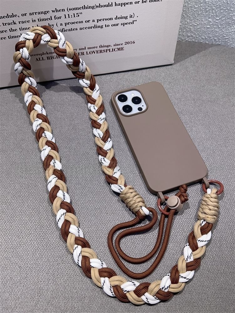Phone Braided Lanyard Pad with