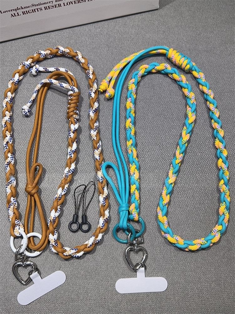 Pad Braided Phone with Strap Lanyard