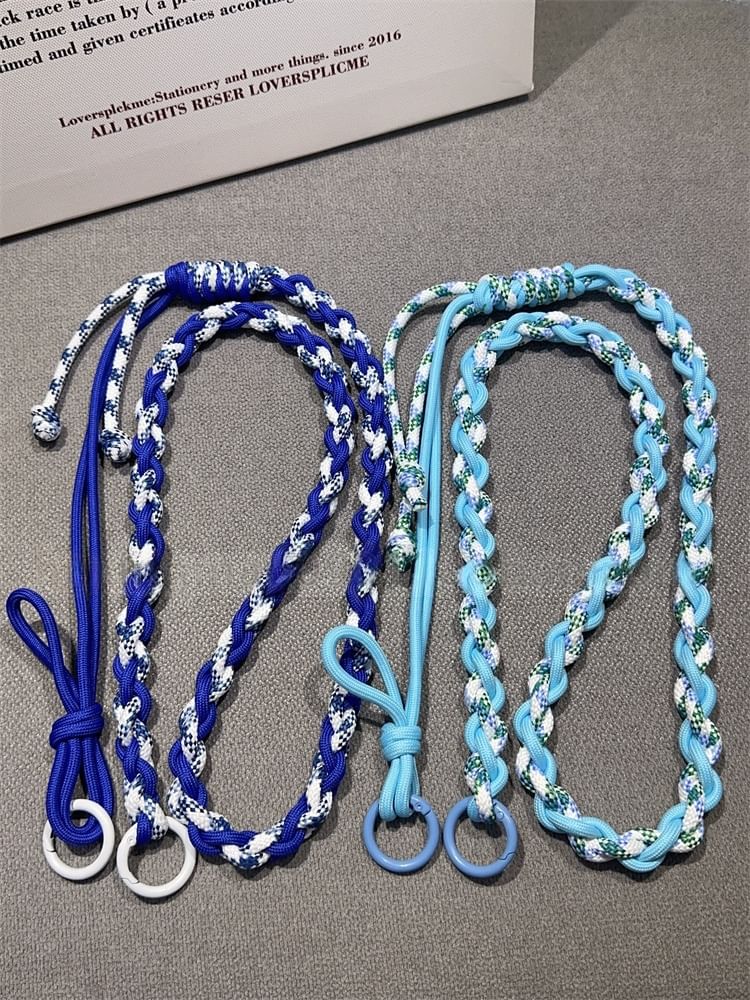Pad Braided Phone with Strap Lanyard