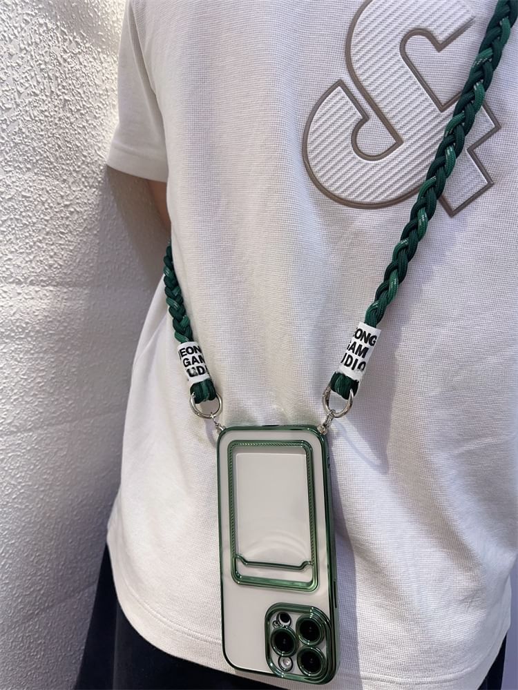 Strap Phone Pad with Lanyard Braided and