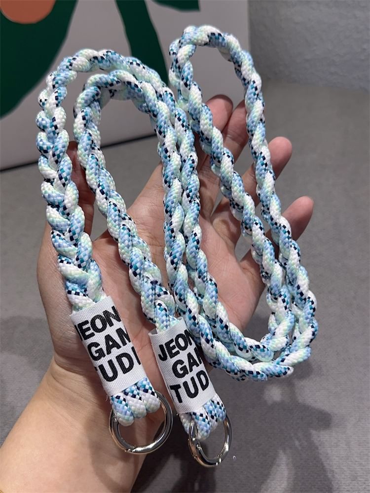 Strap Phone Pad with Lanyard Braided and
