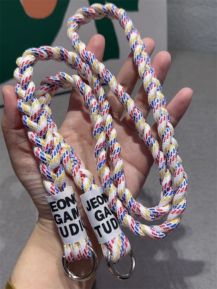 Strap Phone Pad with Lanyard Braided and