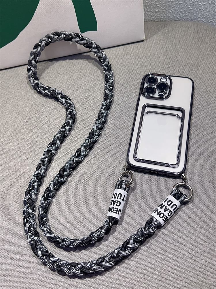 Strap Phone Pad with Lanyard Braided and