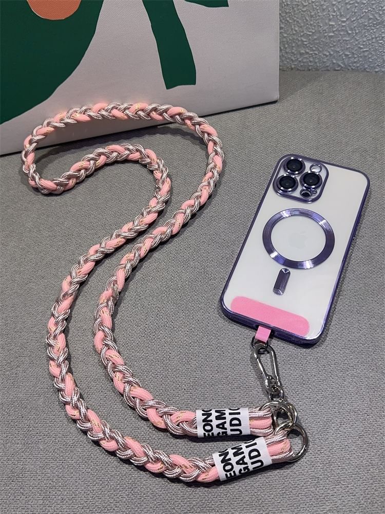 Strap Phone Pad with Lanyard Braided and
