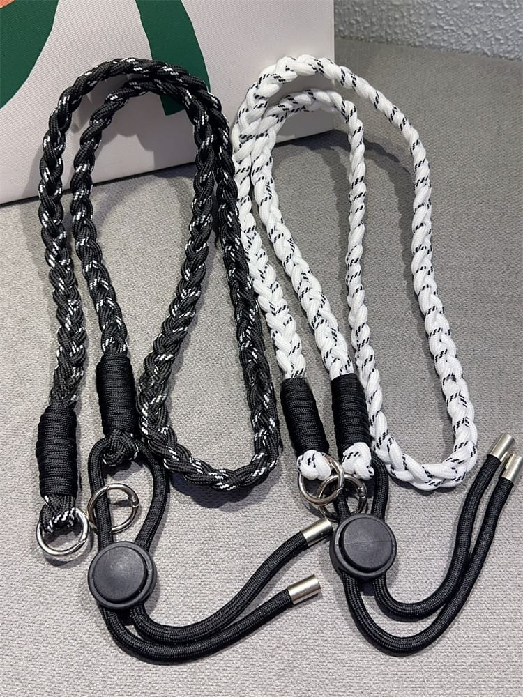 Braided Lanyard with and Pad Phone Strap