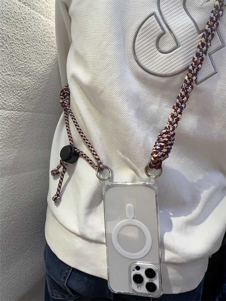 Braided Lanyard with and Pad Phone Strap