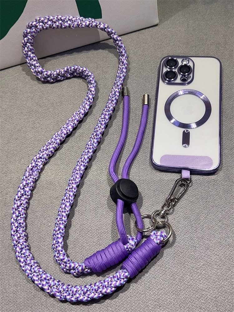 Braided Lanyard with and Pad Phone Strap