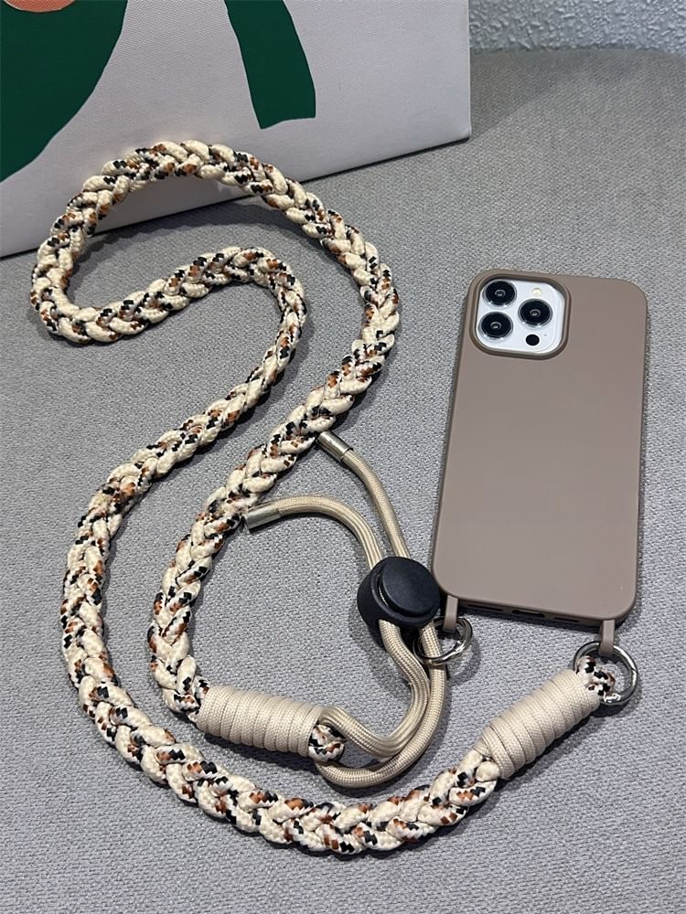 Braided Lanyard with and Pad Phone Strap