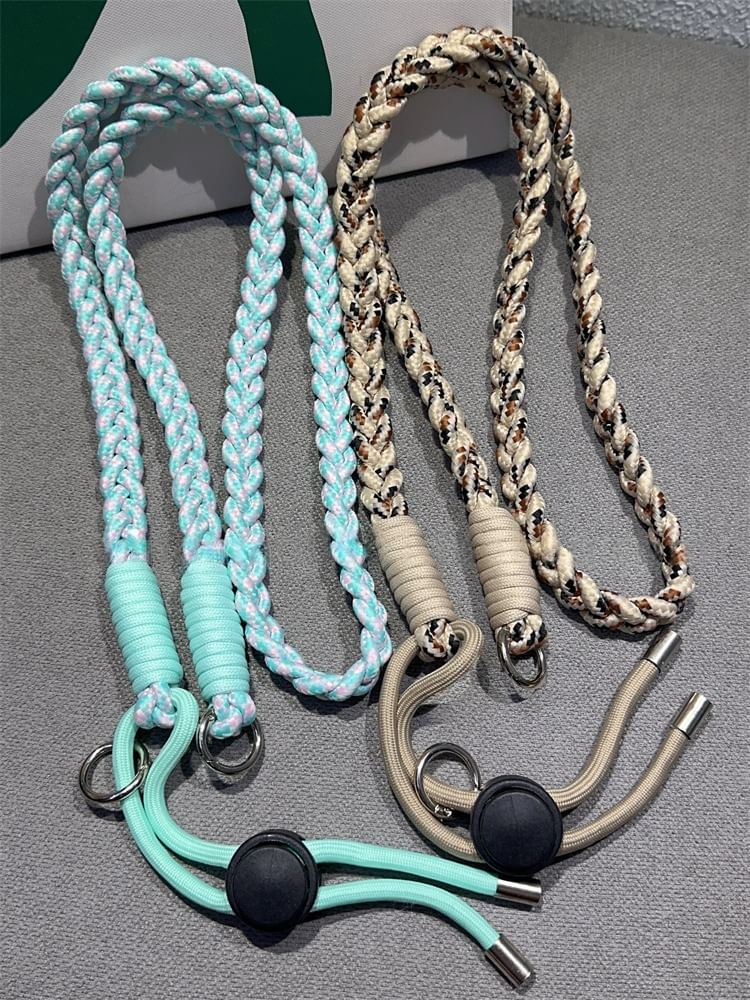 Braided Lanyard with and Pad Phone Strap