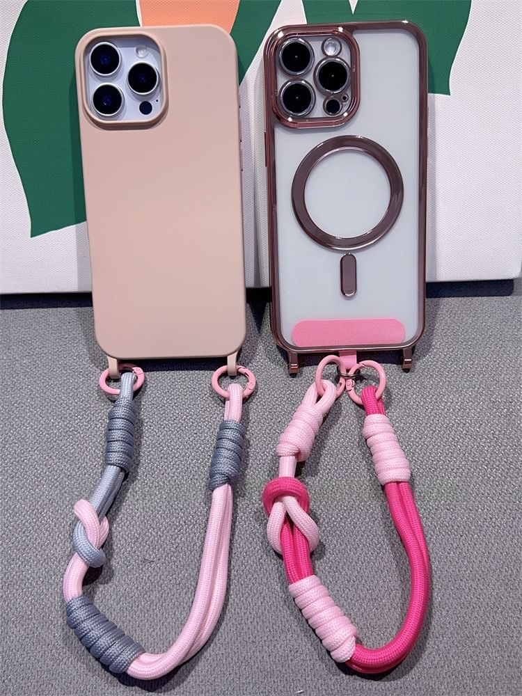 Lanyard with Two-Tone Phone and Pad Strap