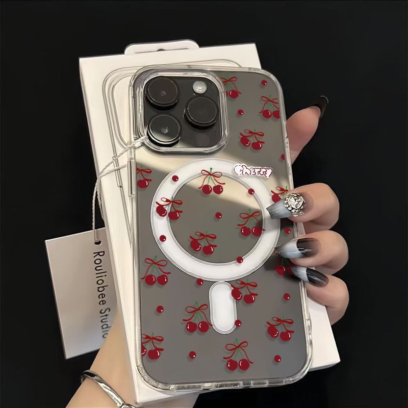 Case Print Cherry Phone