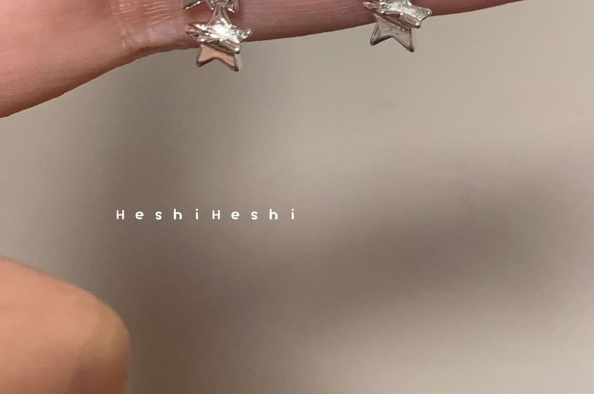 Dangle Cuff / Earring Alloy Star Ear