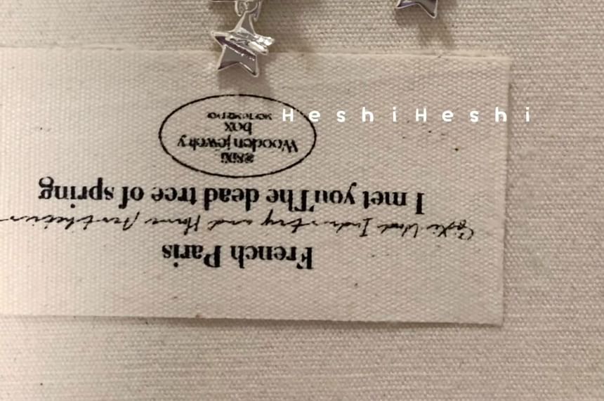 Dangle Cuff / Earring Alloy Star Ear