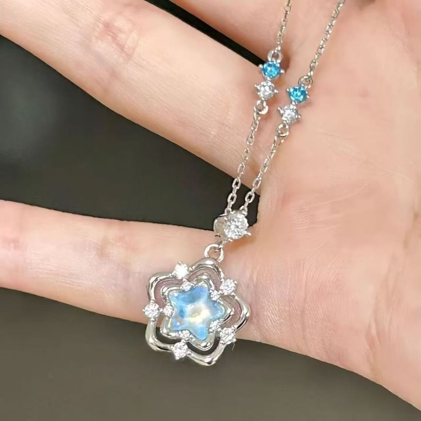 Star Alloy Necklace Pendant
