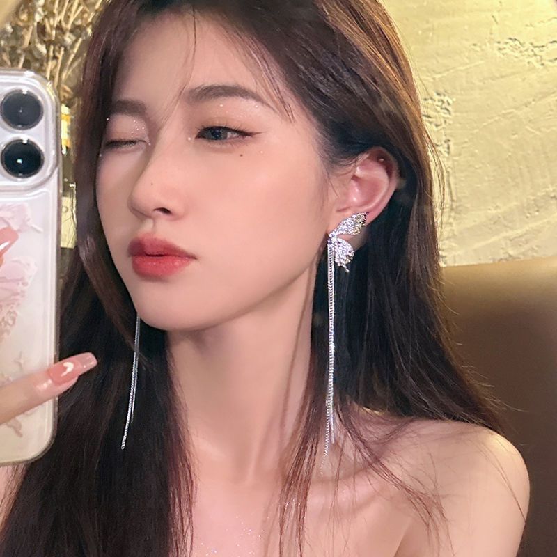 Earring Threader Butterfly Alloy