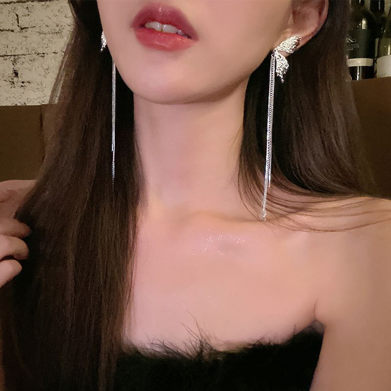 Earring Threader Butterfly Alloy