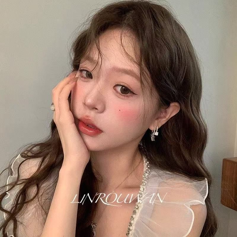 Drop Alloy Rhinestone Earring